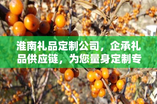 淮南礼品定制公司，企承礼品供应链，为您量身定制专属礼品